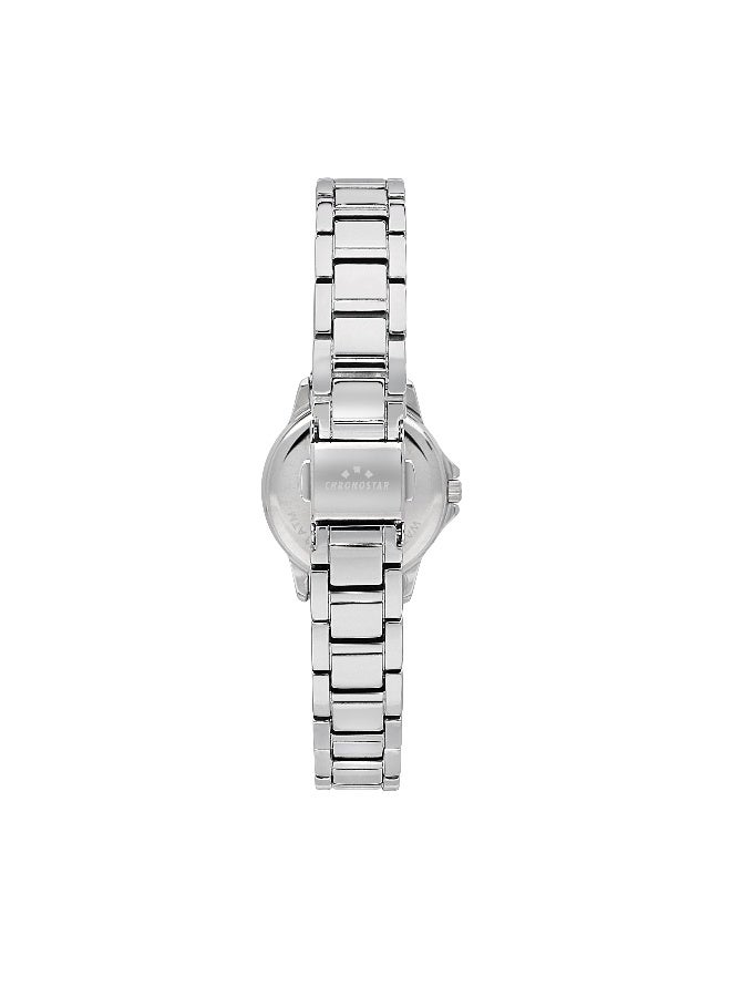 B&G Women's Green Round Analog Dial with Silver Alloy Band Watch - 28mm - R3853285505 - Image 4