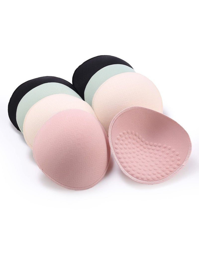 KASTWAVE Bra Pads Inserts, Chest Pad for Sports Bra, Bra Cups Inserts Sew Removable Bra Pads, for Women Summer Swimsuits and Bikini - Image 1