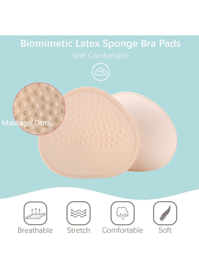KASTWAVE Bra Pads Inserts, Chest Pad for Sports Bra, Bra Cups Inserts Sew Removable Bra Pads, for Women Summer Swimsuits and Bikini - Image 5
