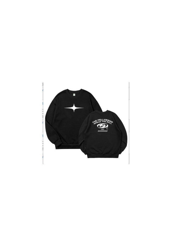 ATEEZ2023 European Concert BREAK THE WALL Same Style Pure Cotton Ying Aid Song Clothes Short Sleeve T-shirt - Image 1