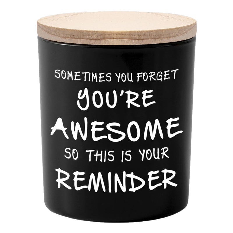 BFJLIFE Candles Gifts For Men Unique Valentines Day Christmas Anniversary Birthday Gifts For Him Brother Boyfriend Husband Stocking Stuffers For Men Novelty Sandalwood Scented Soy Candle - Image 1