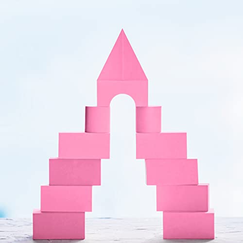 Frienda 12 Pcs Foam Board Bulk 12" x 7.5" x 1/2" Xps Foam Sheet Panel for DIY Crafts Sculpture Modeling Floral Arrangements School Home Office Art(Pink) - Image 4
