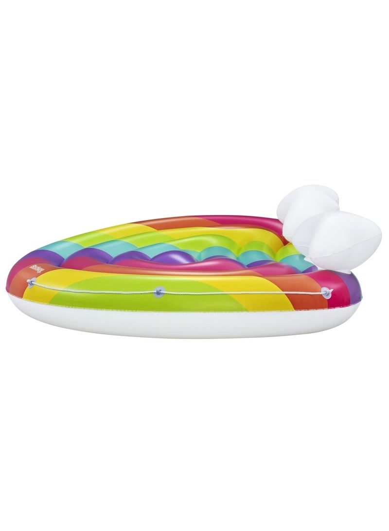 بست واي عوامة علي شكل قلب قوس قزح 175x163 سم - - Image 4