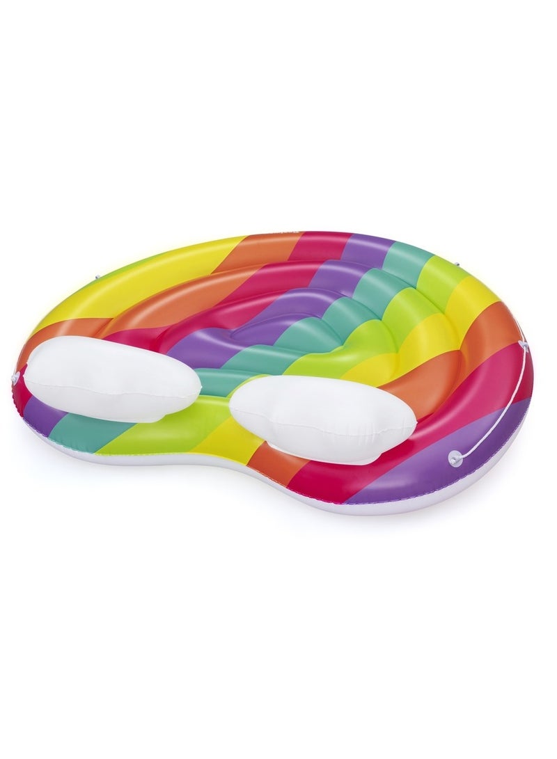 بست واي عوامة علي شكل قلب قوس قزح 175x163 سم - - Image 5