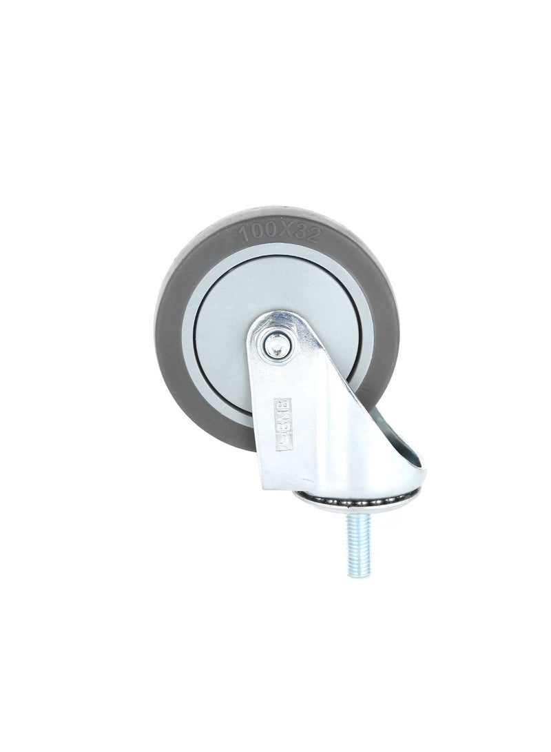 بي إم بي تولز طقم حبتان من عجلات متحركة مع مسمار مكون من قطعتين - 4 إنش - Image 2