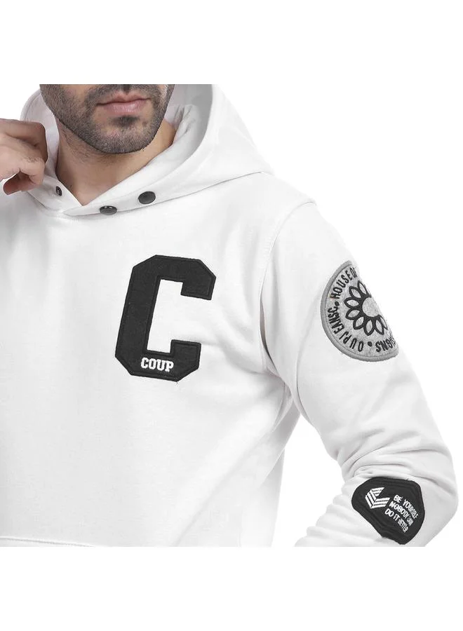 Coup Coup Mens - Front-Back Printed -Hoodie Sweatshir
