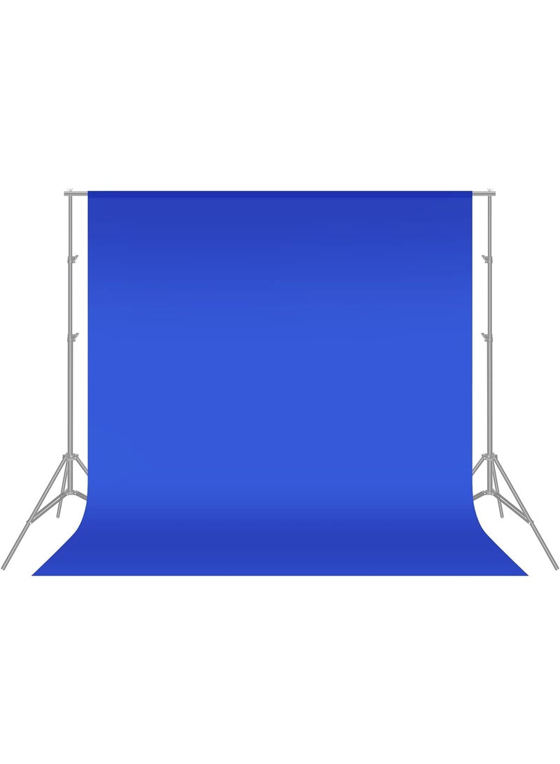 Neewer 1,8 x 2,8 Metros Fondo de Telón Plegable de Muselina Pura 100% Foto EStudio Azul - Image 1