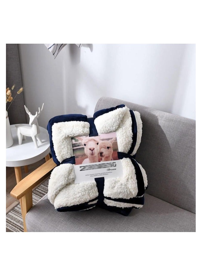 زيمينج بطانيه ناعمه/ غطاء سرير /مصنوعه من صوف الاغنام - Image 1