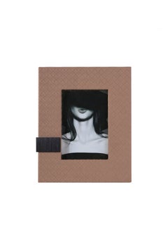 ebarza Textured Photo Frame Large Light Brown 