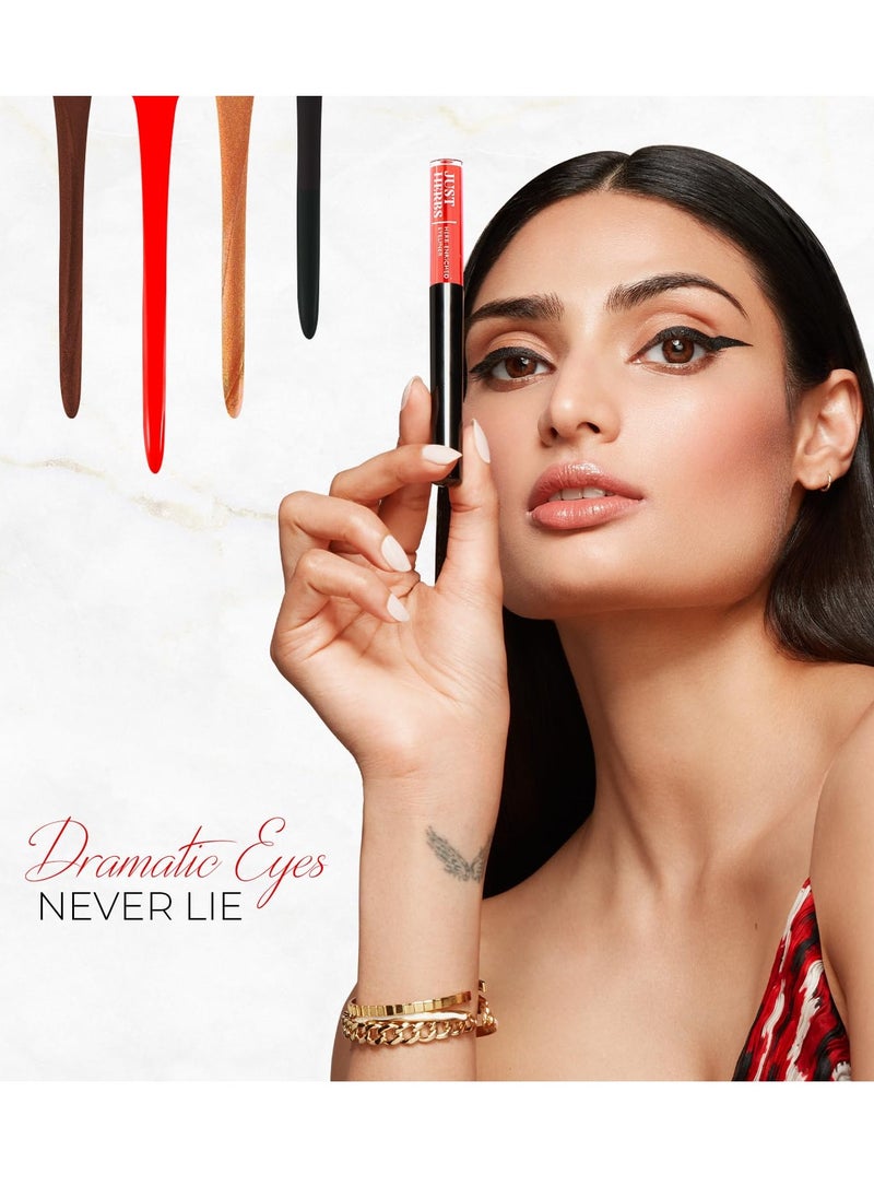 Just Herbs Just Herbs Eyeliner Waterproof and Smudge Proof Long Lasting Eyeliners 2.5g  - Image 2