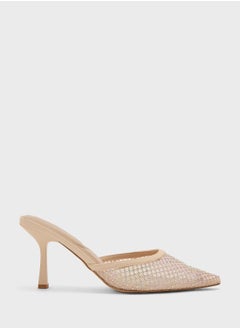 Stud Detail Dounue Strap Pump