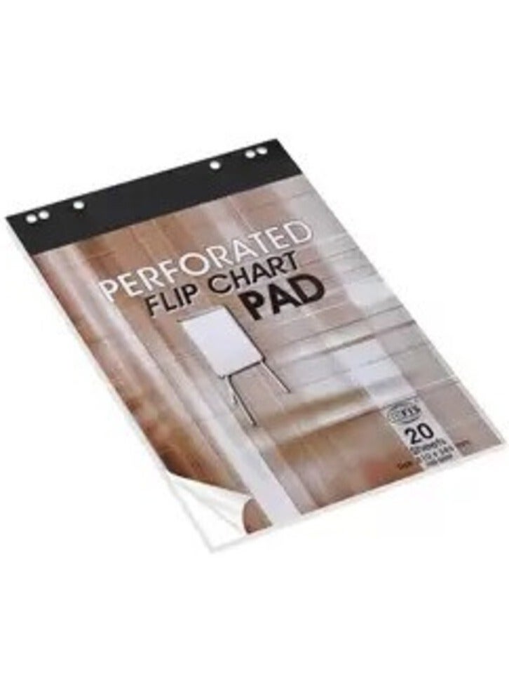 FIS Flip Chart Pad, 20 Sheets - 585 x 810 mm (100 gsm)