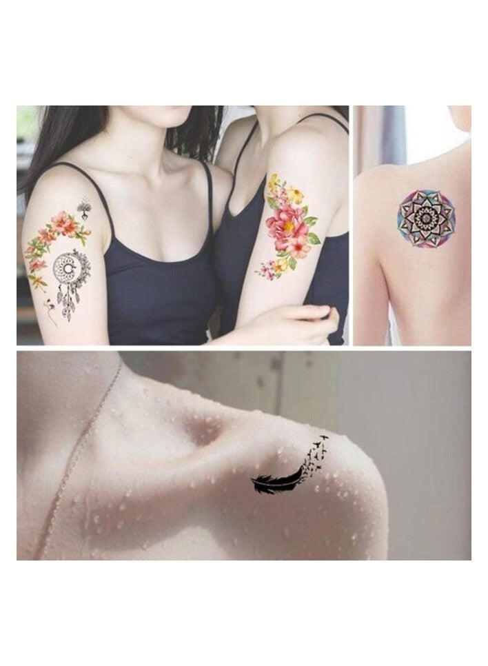 PROMASS Temporary Tattoo Cute Star Tattoo Sticker Love Women Body Finger Art Waterproof Tatoo 10 Sheets - Image 4