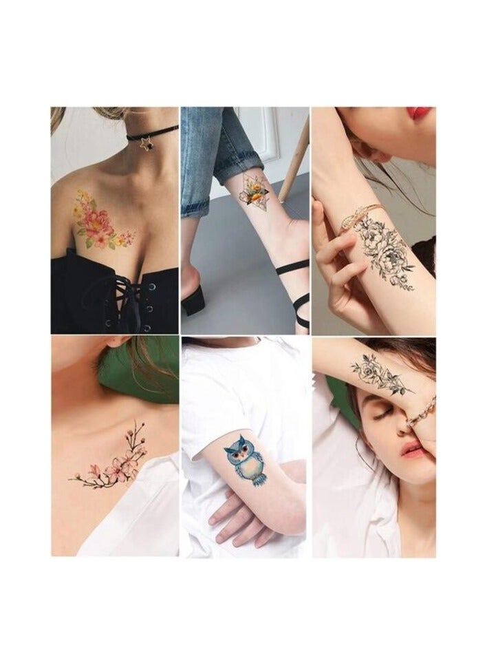 PROMASS Temporary Tattoo Cute Star Tattoo Sticker Love Women Body Finger Art Waterproof Tatoo 10 Sheets - Image 5