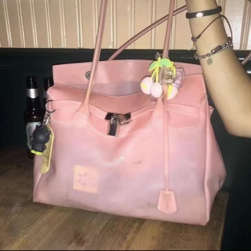 Kiikii Style Jelly Bag 2026 Summer Commuter Tote - Large Capacity Shoulder Bag - Image 1