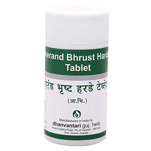 Dhanvantari Arend Bhrust Harde Tablets - 100 Gm (Pack of 4), Green (AF104_a) - Image 1