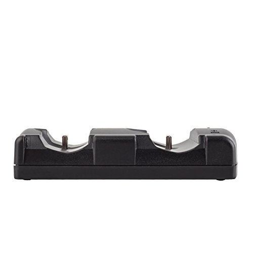 VSEER PS3 Controller Charging Dock Charging Station 2 in 1 with LED Light Indicator Compatible for Original PS3/MOVE Controller, Black - Image 2