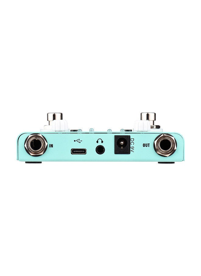M-VAVE - LOST TEMPO Effect Pedal Drum & Looper Effector Mini 2-in-1 Looper & Drum Machine Double Footswitch Looper Pedal Looper Guitar Pedal 30 Drums & 4 Loops High Precision Tuner - Image 1