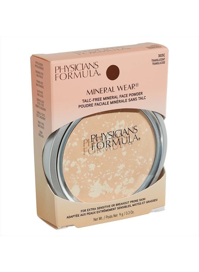 Physicians Formula Mineral Wear Pressed Powder, Translucent | Dermatologist Tested, Clinicially Tested - Image 5