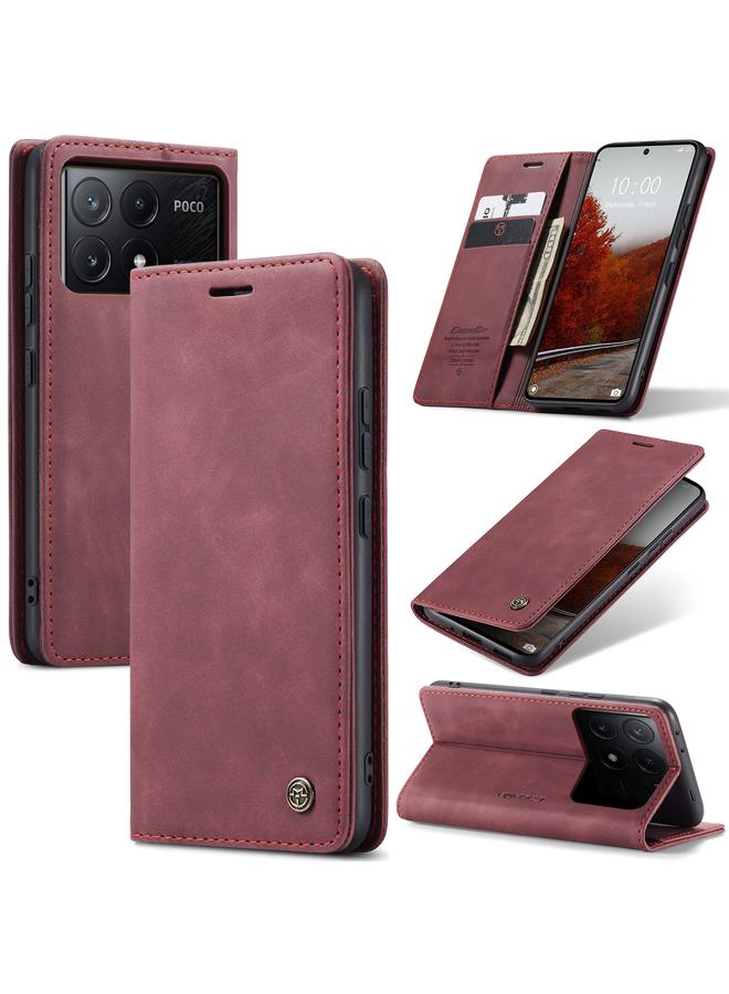 The Bros Case For Xiaomi Poco X6 Pro 013 Multifunctional Horizontal Flip Leather Phone Case