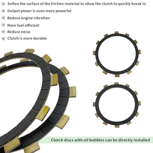 WEICHENGXIN Clutch Kit Heavy Duty Springs & Cover Gasket For Warrior 350 Raptor 350 Big Bear 350 Kodiak 400 1987-2013 - Image 2
