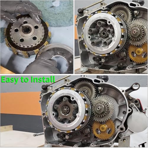 WEICHENGXIN Clutch Kit Heavy Duty Springs & Cover Gasket For Warrior 350 Raptor 350 Big Bear 350 Kodiak 400 1987-2013 - Image 4