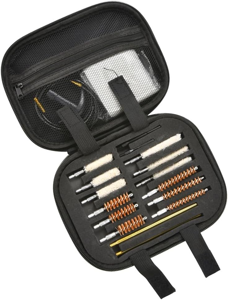 Gk28 copper gun-barrel brush gun-tube cleaning tool gun-brush 19 pieces cloth bag pipe cleaning gun-brush - Image 2