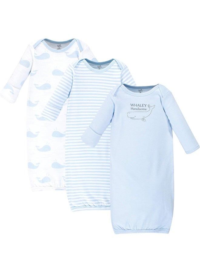 Touched by Nature Touched by Nature Unisex Baby Organic Cotton Gowns  - Image 2