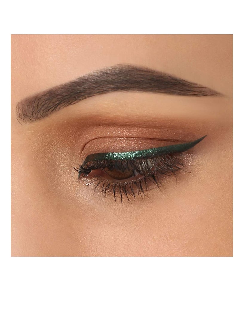 Lakme Absolute Shine Line Eye Liner  Sparkling Olive  4.5 ml
