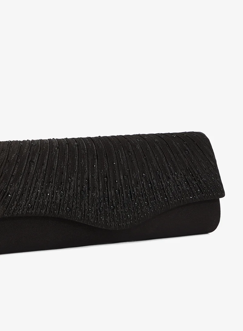 Khizana  Rhinestone Detailed Diamonte Embellished Clutch for Women | Best Price UAE