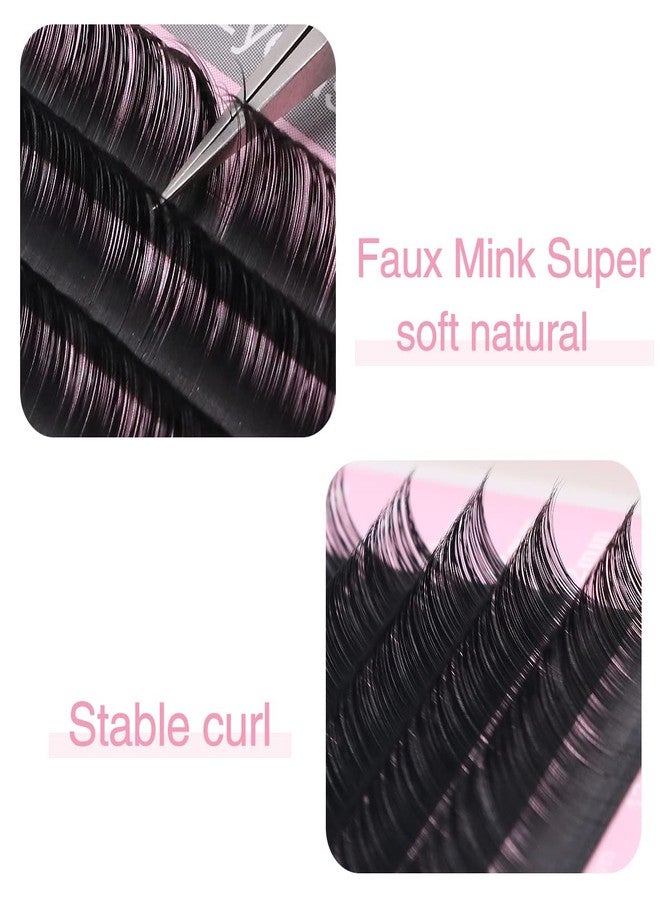 Qeelasee Faux Mink Eyelash Extensions Volume 0.03mm C Curl 11mm Semi-Permanent Individual Lashes Extension Professional Salon Use - Image 5