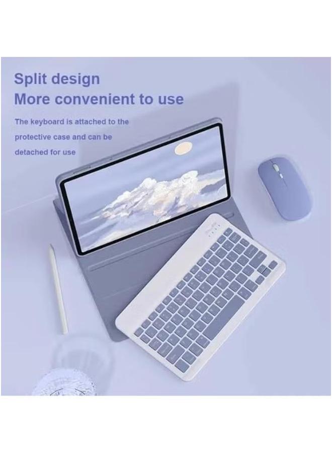 Arabic and English Backlit Keyboard Case Compatible with Honor MagicPad 2 12.3 Inch 2024, Detachable Bluetooth Keyboard, Mouse  Protective Cover - Image 2