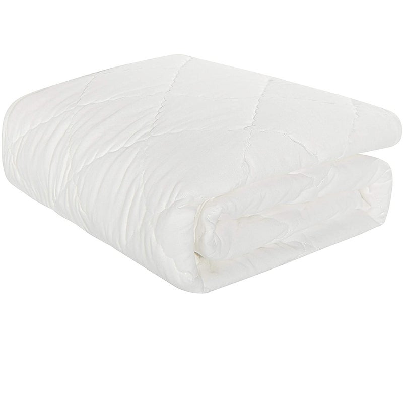 TIQH TIQH Siliconised Microfibre Reversible Premium Comforter Double White  - Image 1