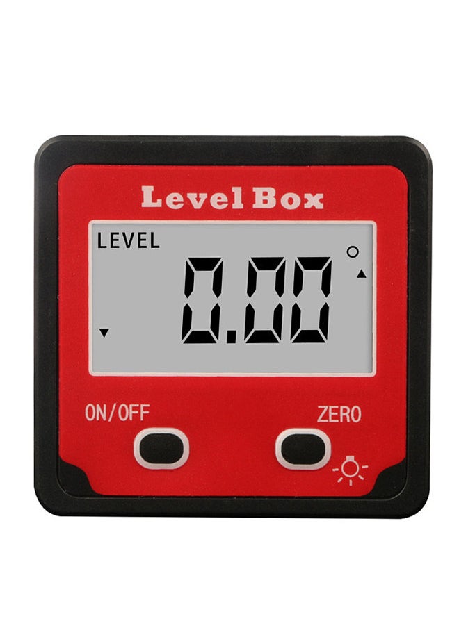 Digital Level Protractor Inclinometer Mag-netic Level Angle Meter Angle Finder Level Box Angle Measuring Tool for Carpentry / Building / Automobile