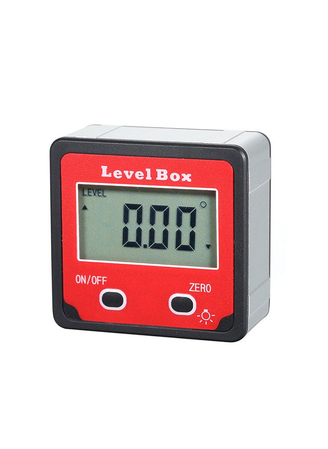 Digital Level Protractor Inclinometer Mag-netic Level Angle Meter Angle Finder Level Box Angle Measuring Tool for Carpentry / Building / Automobile