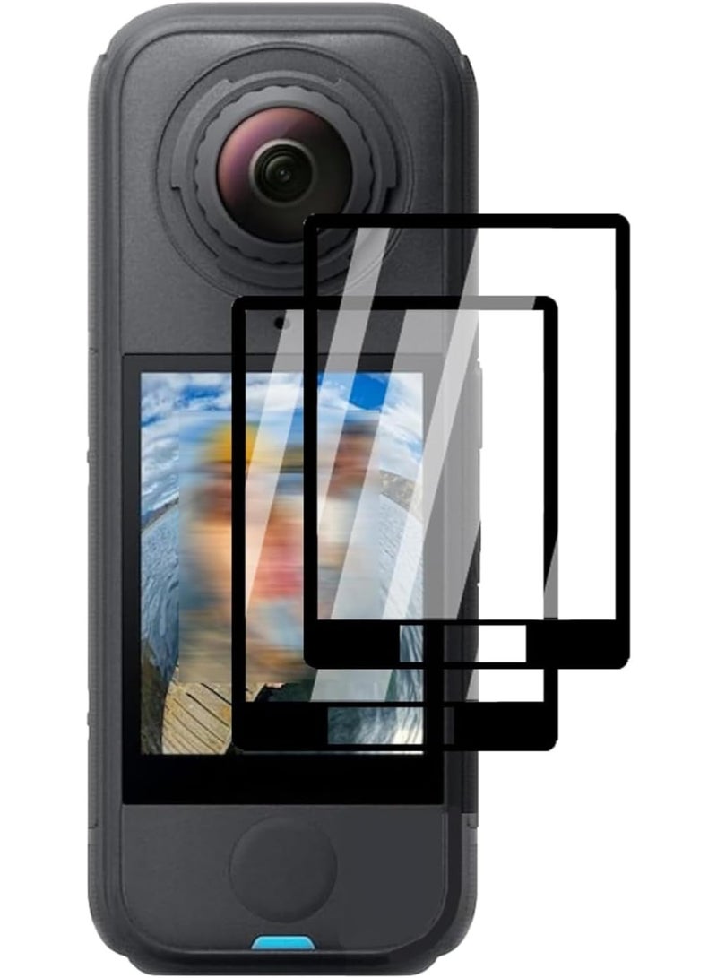 2 Pack Screen Protector for Insta360 X4 Air Camera, High-definition Scratch Resistant PMMA Film,HD Clear,Perfectly Fitting Bubble Free with Easy Installation Kit - Image 1