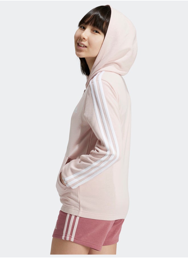 Adidas Essentials 3-Stripes Full-Zip Hoodie  - Image 3