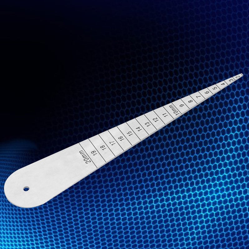 Stainless Steel Gap Gauge Feeler Ruler 1/16-3-4 Flange Ruler Inner Diameter Gauge 2-20mm - Image 4