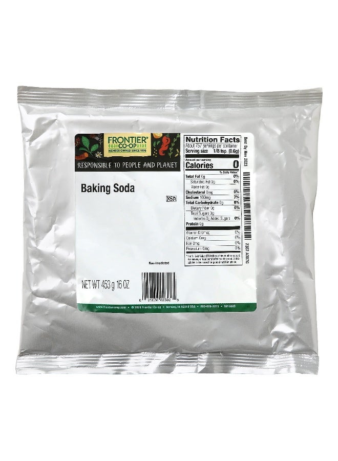 Frontier Co-op Frontier Co-op, Baking Soda, 16 oz (453 g)  - Image 2