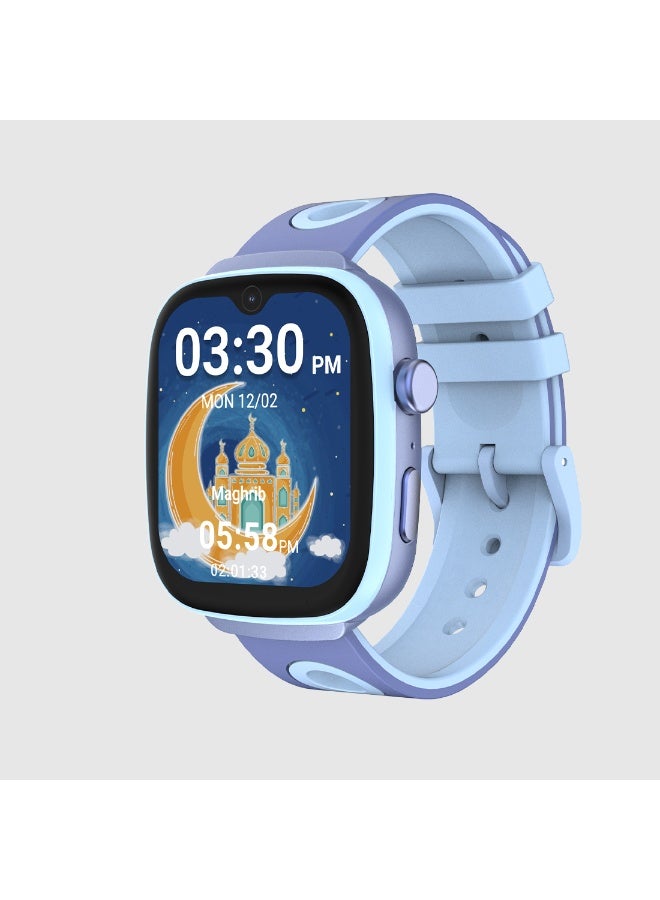 Aman Smart Watch Blue for Kids 251101 - Image 1