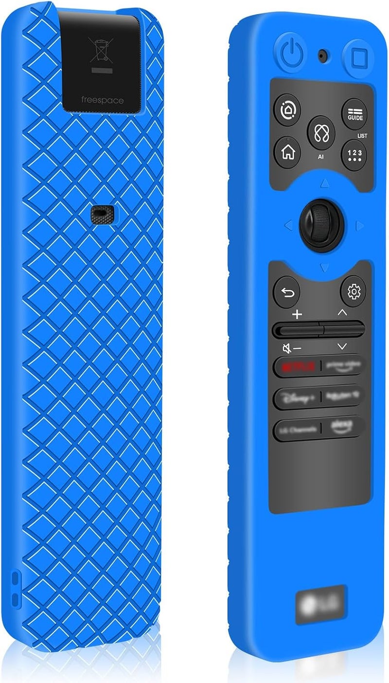 Winceed MR25GA Magic Remote Cover [Anti-Slip] Protective Silicone Case for LG MR25GA Remote Compatible with 2025 LG OLED Smart TV Series Remote (Blue) - Image 1