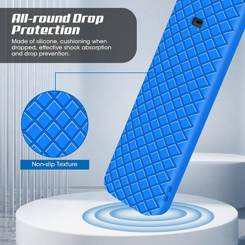 Winceed MR25GA Magic Remote Cover [Anti-Slip] Protective Silicone Case for LG MR25GA Remote Compatible with 2025 LG OLED Smart TV Series Remote (Blue) - Image 4