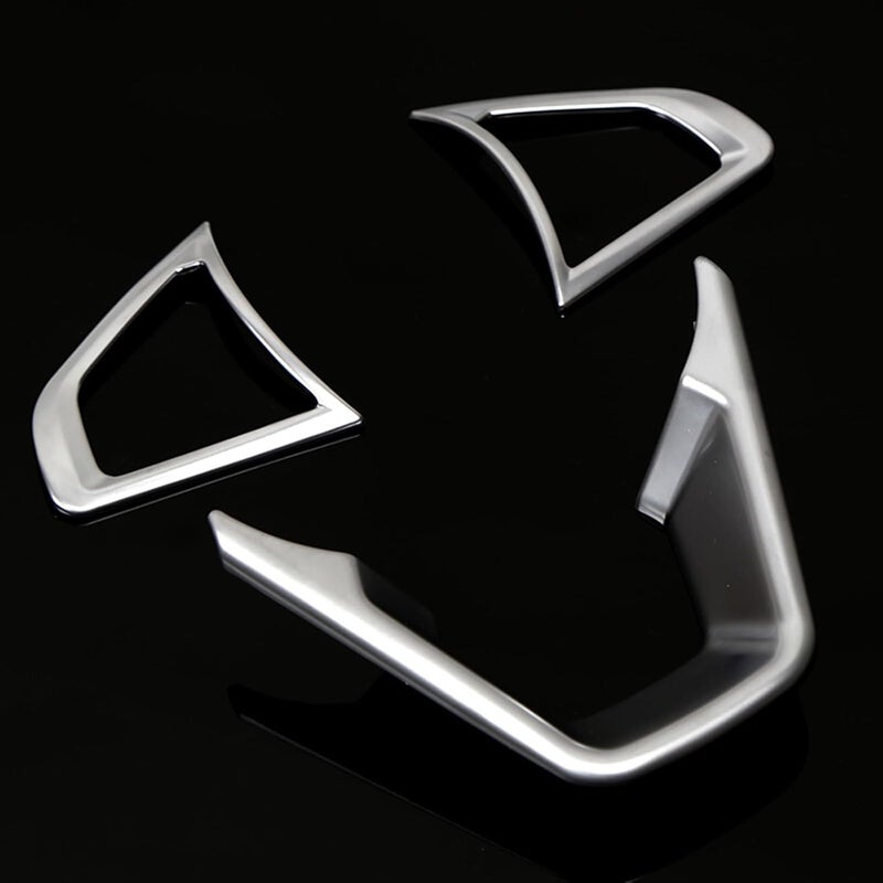 Wivplex Car Steering Wheel Button Frame Cover Trim for Ford Edge - Image 2