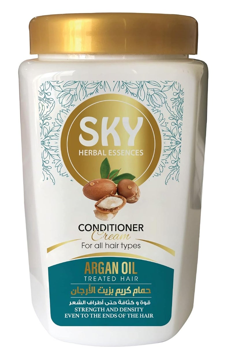 SKY 1000 ml cream bath with argan oil  - Image 1