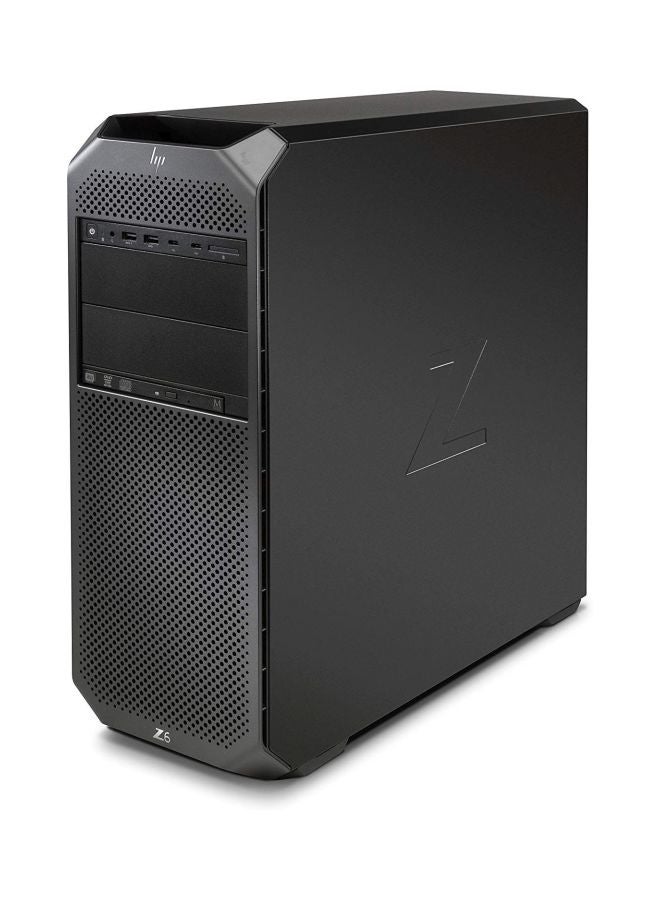 HP حاسوب شخصي Z6 G4 ووركستيشن بتصميم عمودي، معالج زيون سيلفر/ ذاكرة RAM بسعة 32 جيجابايت/ قرص صلب بسعة 1 تيرابايت/ بطاقة رسومات مدمجة أسود - Image 3