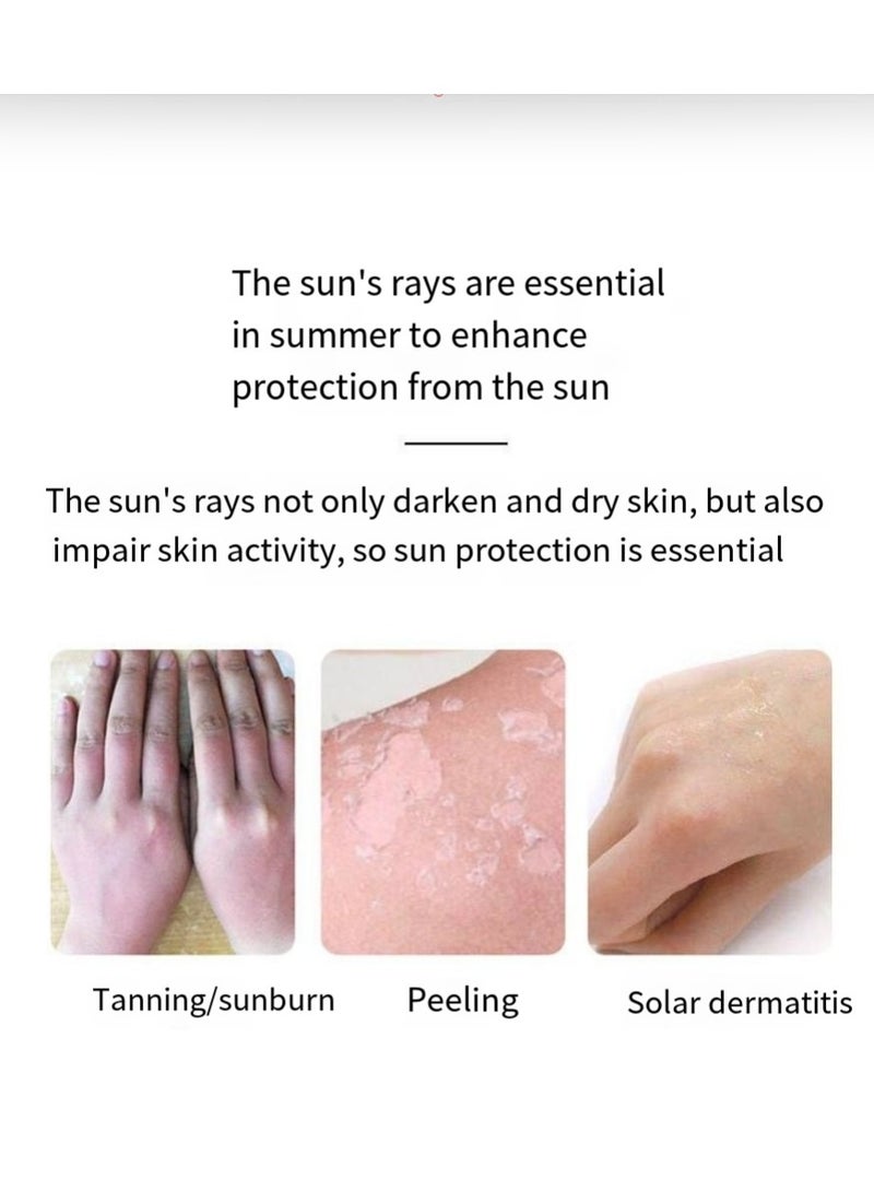 Sports Summer ice silk sunscreen and UV protection sleeves for men and women, summer thin and long ice silk gloves for cycling and driving  - Image 5