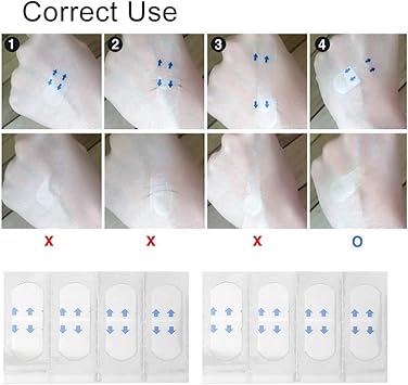 Betued 40PcsSet Face Lifting Patch Invisible Face Thin Sticker Makeup Face Chin Lift Pads Artifact Sticker Tightens Skin and Eliminates Wrinkles Face Lift Tools - Image 2