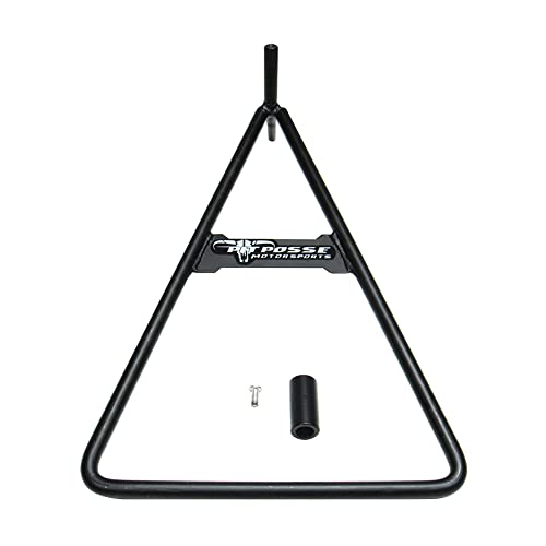 Pit Posse PP2849 Universal Dirt Bike Triangle Side Stand - Made of Steel - Fits Rear Axle - Sturdy -Reliable-Accessories for Dirt Bike and Motocross - Image 2