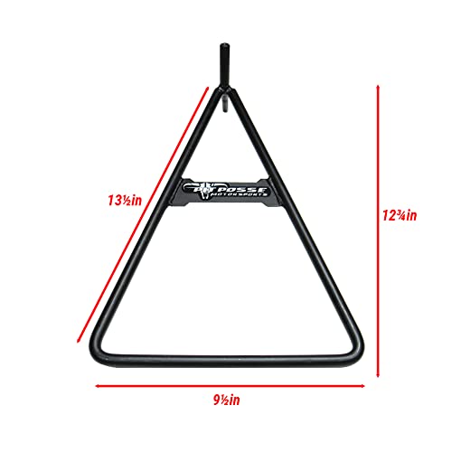 Pit Posse PP2849 Universal Dirt Bike Triangle Side Stand - Made of Steel - Fits Rear Axle - Sturdy -Reliable-Accessories for Dirt Bike and Motocross - Image 5