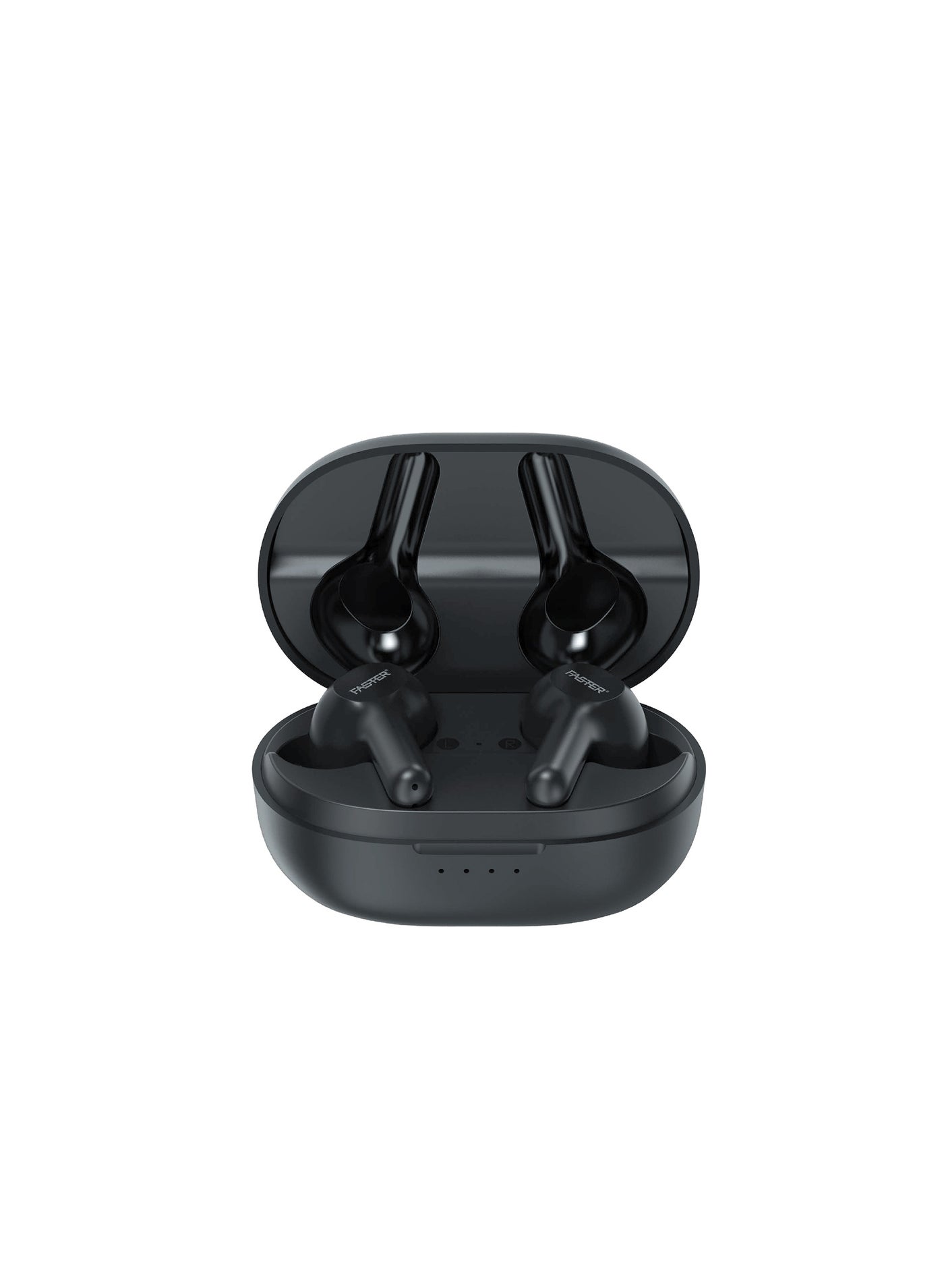 S50 Wireless Earbuds with Active Voice Assistant - 5 Hours Playtime - HiFi Stereo Sound - Bluetooth Earphones with Ultra-Low Latency - IPX5 Sweat & Splash Proof - For Exercise, Gym - Compatible with iPhone & Android (Black)